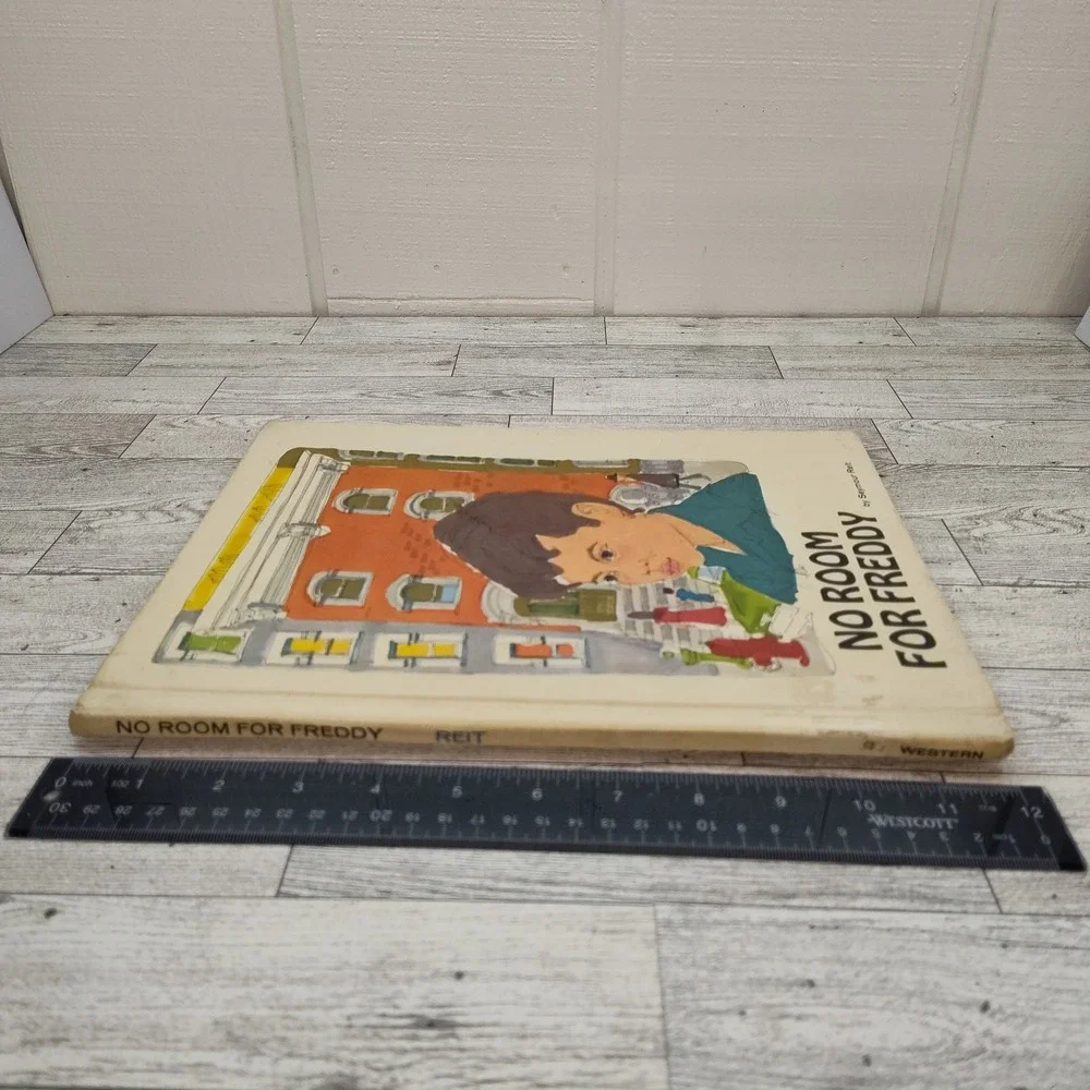 No Room For Freddy by Seymour Reit Kids Hardcover 1970 Vtg Retro‎ Book Ex-Lib